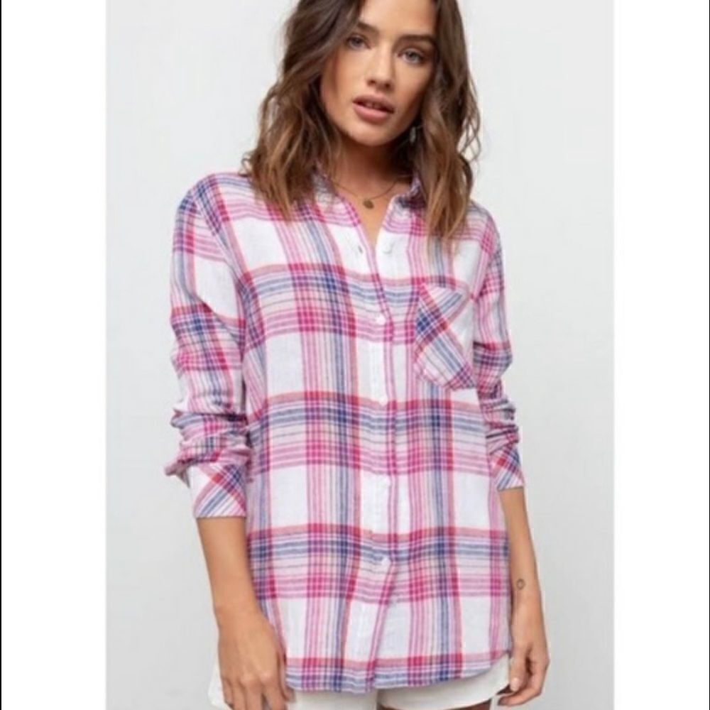 Rails Plaid Button Down 